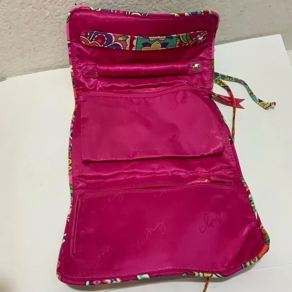 Vera Bradley hanging organizer small make up toiletry